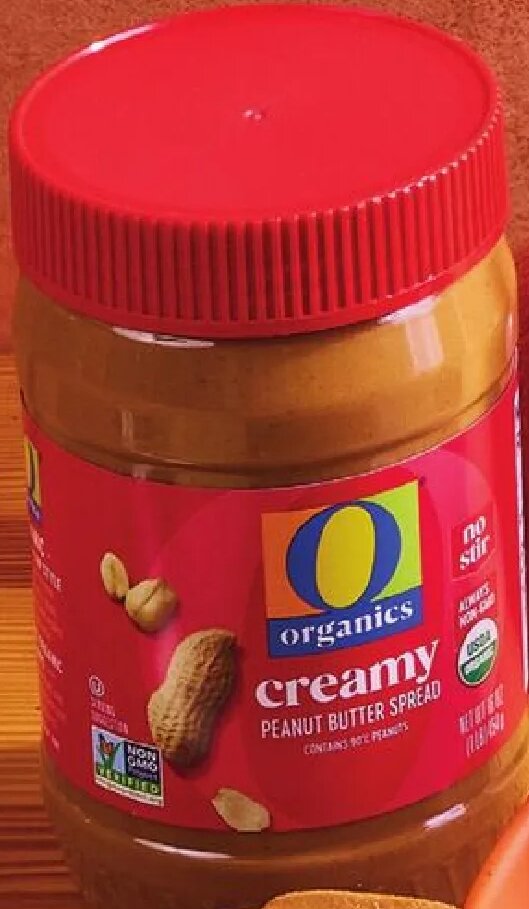 O Organics Creamy Peanut Butter Spread
