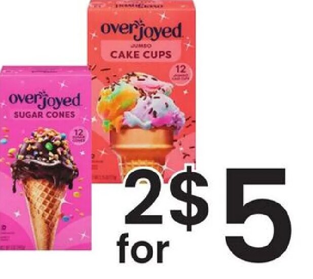 Overjoyed Ice Cream Cones