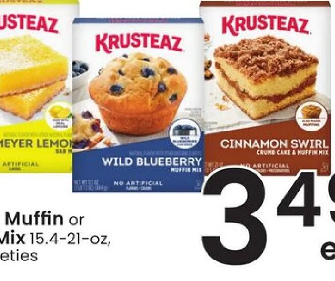 Krusteaz Muffin or Dessert Mix