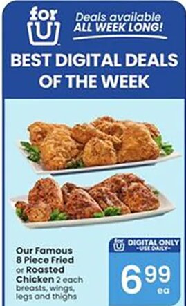 Our Famous 8 Piece Fried or Roasted Chicken at Albertsons