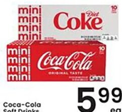 Coca-Cola Soft Drinks at Albertsons