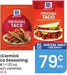 McCormick Taco Seasoning