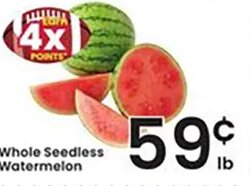 Whole Seedless Watermelon at Albertsons