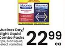Mucinex Day/Night Combo Packs