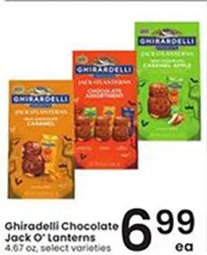 Ghirardelli Chocolate Jack O' Lanterns
