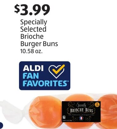 Specially Selected Brioche Burger Buns