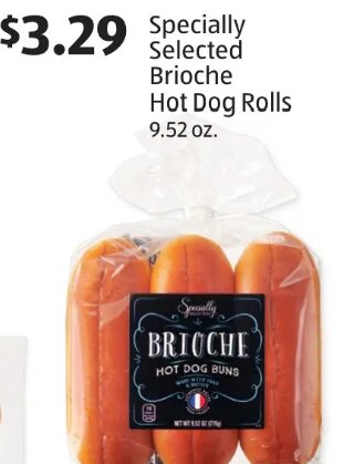 Specially Selected Brioche Hot Dog Rolls