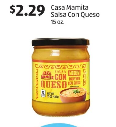 Casa Mamita Salsa Con Queso