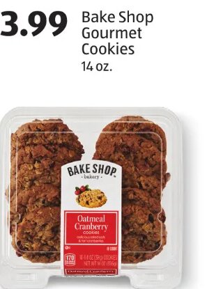 Bake Shop Gourmet Cookies at ALDI