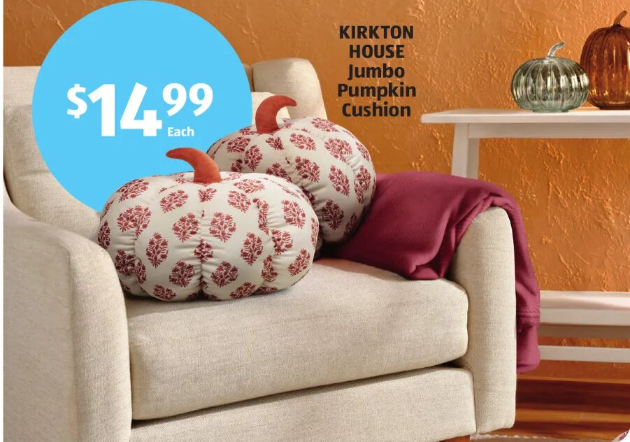 KIRKTON HOUSE Jumbo Pumpkin Cushion