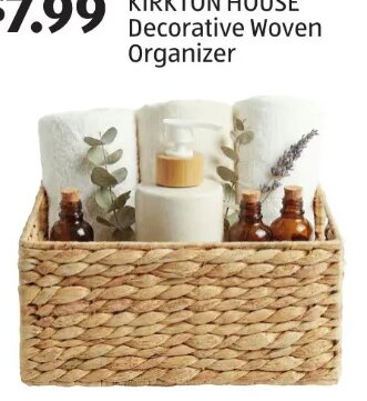 KIRKTON HOUSE Decorative Woven Organizer