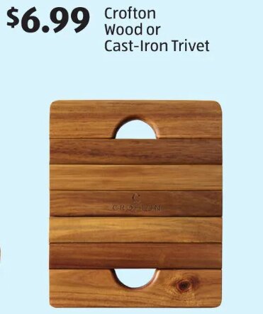 Crofton Wood or Cast-Iron Trivet