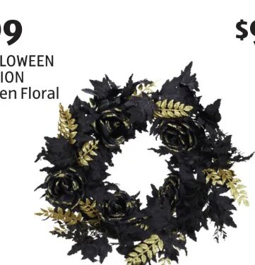 THE HALLOWEEN COLLECTION Halloween Floral Wreath