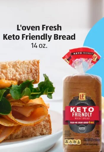 L'oven Fresh Keto Friendly Bread