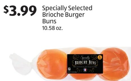 Specially Selected Brioche Burger Buns