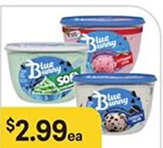 Blue Bunny Ice Cream at Bashas'