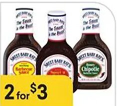 Sweet Baby Ray's Barbecue Sauce