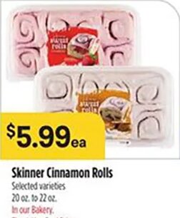 Skinner Cinnamon Rolls