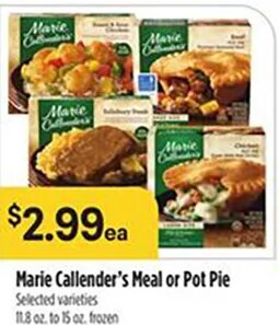 Marie Callender's Meal or Pot Pie