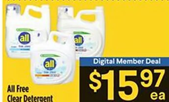 All Free Clear Detergent