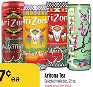 Arizona Tea at Bashas'