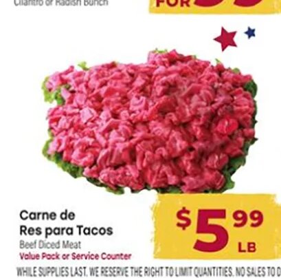 Carne de Res para Tacos