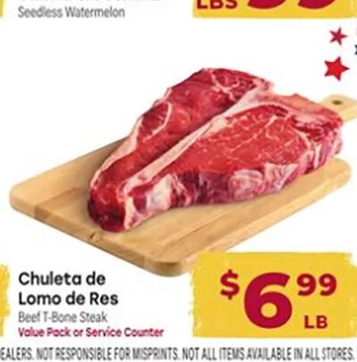 Chuleta de Lomo de Res