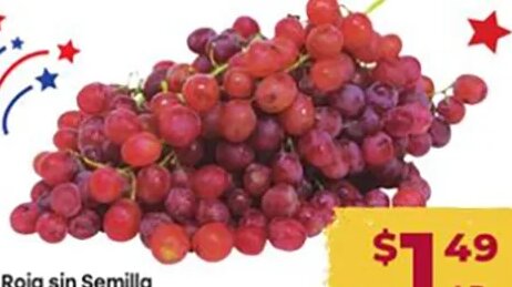 Uva Roja sin Semilla at Cardenas Markets