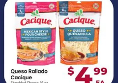 Queso Rallado Cacique