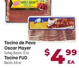 Tocino de Pavo Oscar Mayer / Tocino FUD at Cardenas Markets