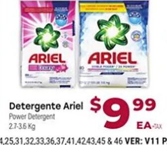 Detergente Ariel at Cardenas Markets