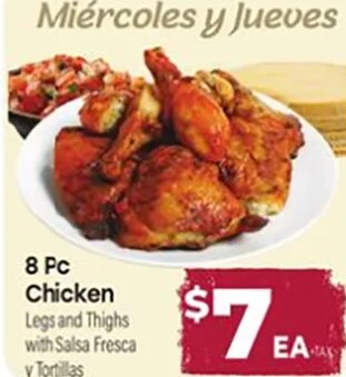 8 Pc Chicken at Cardenas Markets