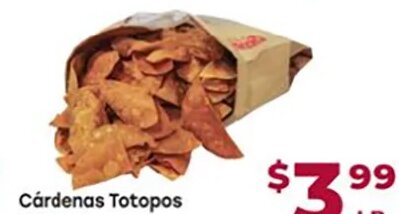 Cárdenas Totopos at Cardenas Markets