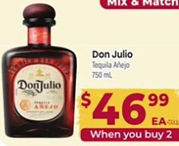 Don Julio Tequila Añejo