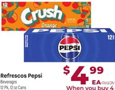 Refrescos Pepsi at Cardenas Markets