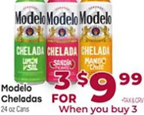 Modelo Cheladas at Cardenas Markets