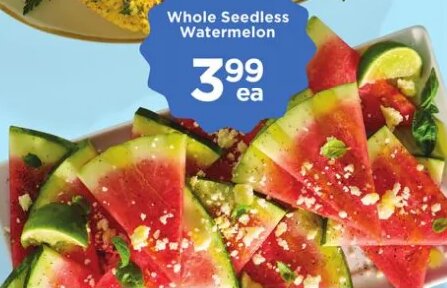 Whole Seedless Watermelon