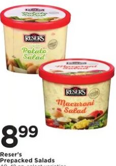 Reser's Prepacked Salads at Cub Foods