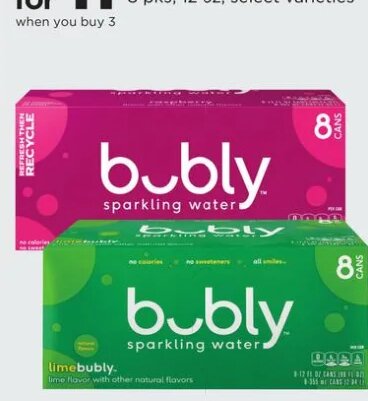Bubly Sparkling Water at Cub Foods