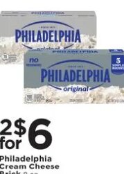 Philadelphia Cream Cheese at Cub Foods