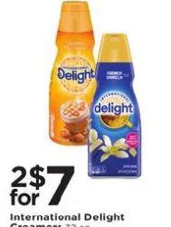 International Delight Creamers at Cub Foods