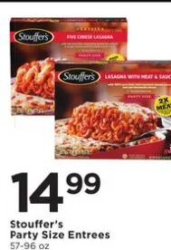 Stouffer's Party Size Entrees at Cub Foods