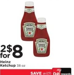 Heinz Ketchup at Cub Foods