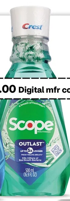 Scope Outlast Mouthwash