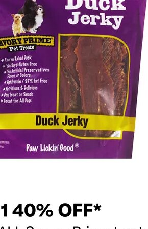 Savory Prime treats