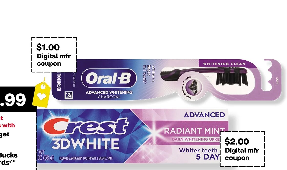 Crest 3D White / Oral-B at CVS