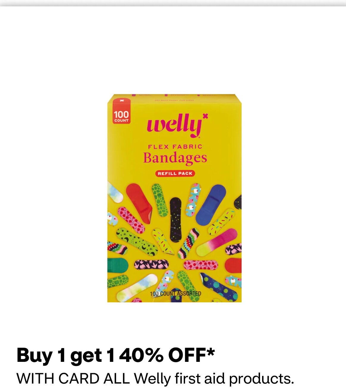 Welly Flex Fabric Bandages
