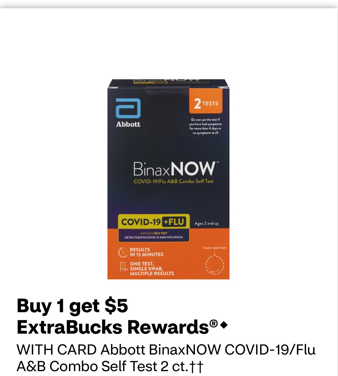 BinaxNOW COVID-19/Flu A&B