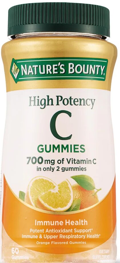 Nature's Bounty High Potency C Gummies