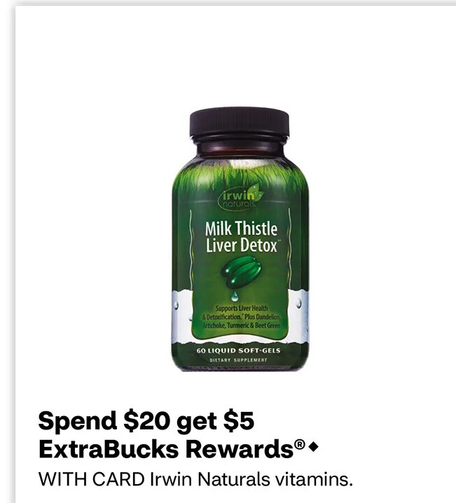 Irwin Naturals Milk Thistle Liver Detox